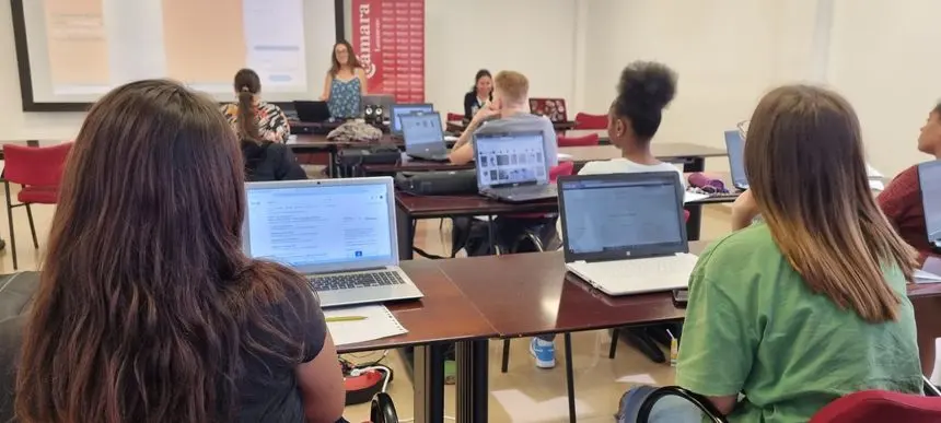 Imagen de uno de los cursos impartidos por la Cámara