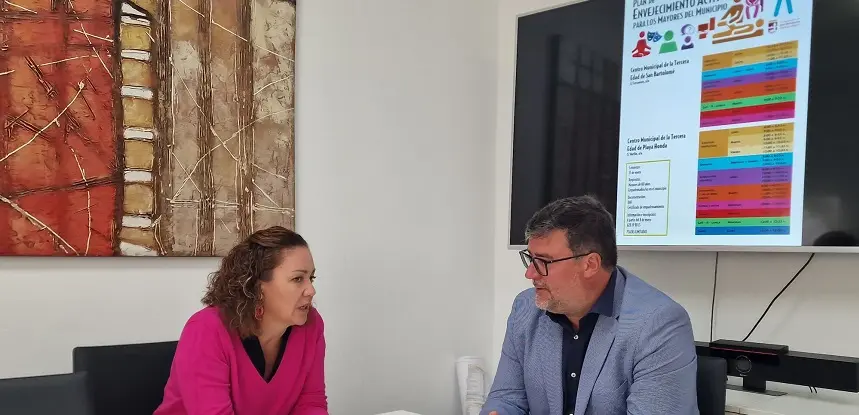 San Bartolomé hace un balance positivo de las actividades del Plan de Envejecimiento Activo del municipio