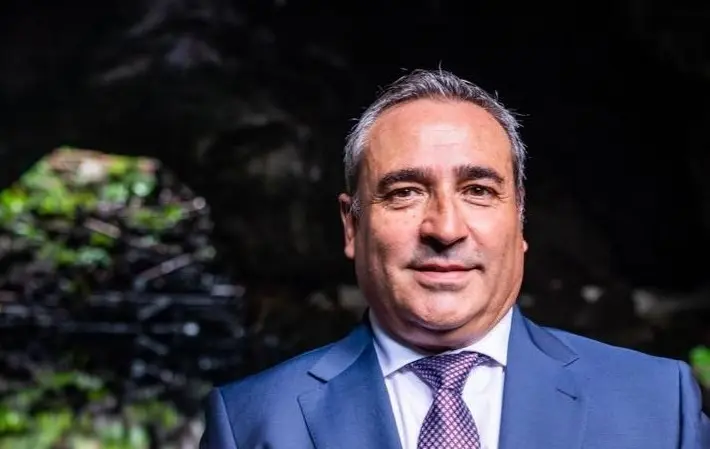 Ángel Vázquez en Jameos.