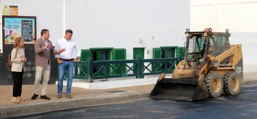 Visita del alcalde y eldies a las obras de acondicionamiento 2