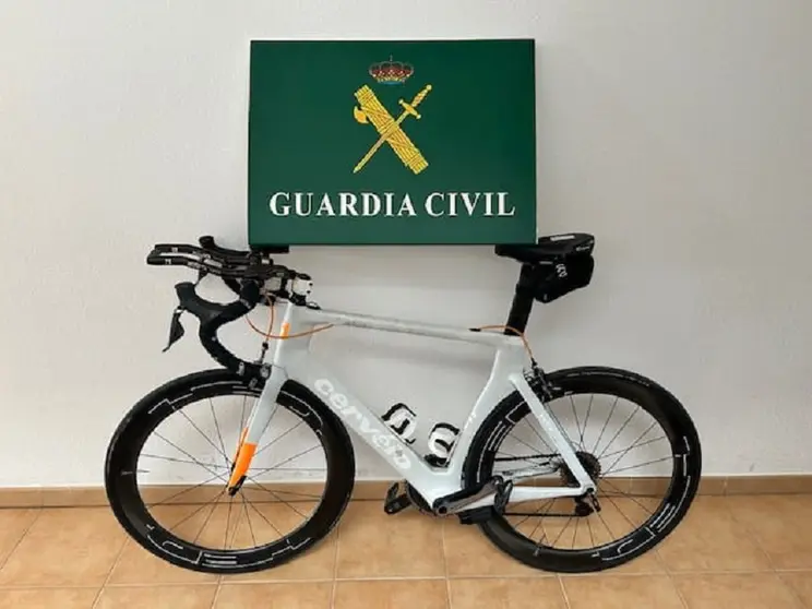 Imagen de la bicicleta robada.