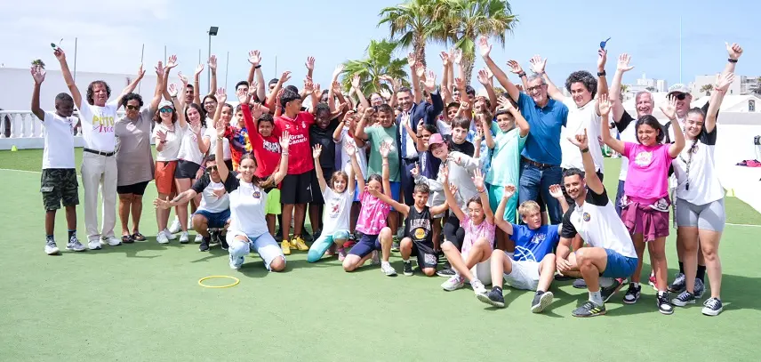 Campamento Sand Beach niños oncohematológicos y diabetes.