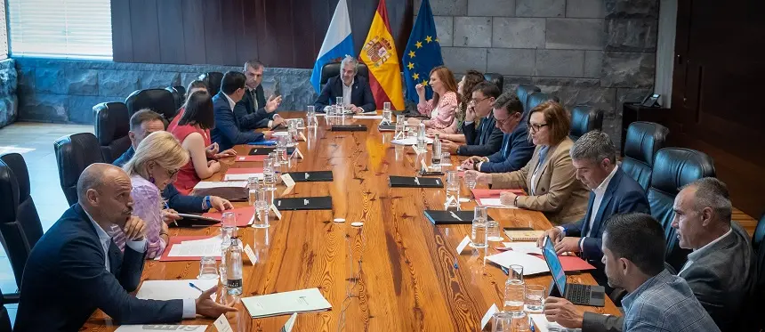 Imagen del encuentro del Consejo de Gobierno celebrado este martes.