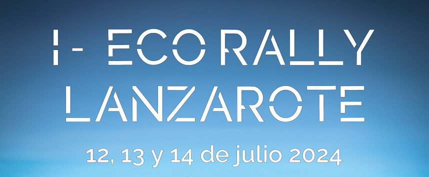 Cartel Eco Rally Lanzarote