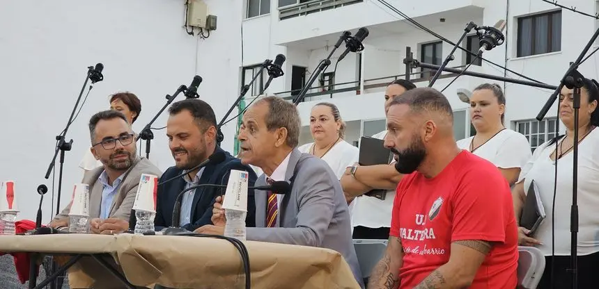 Imagen del pregón de las fiestas.