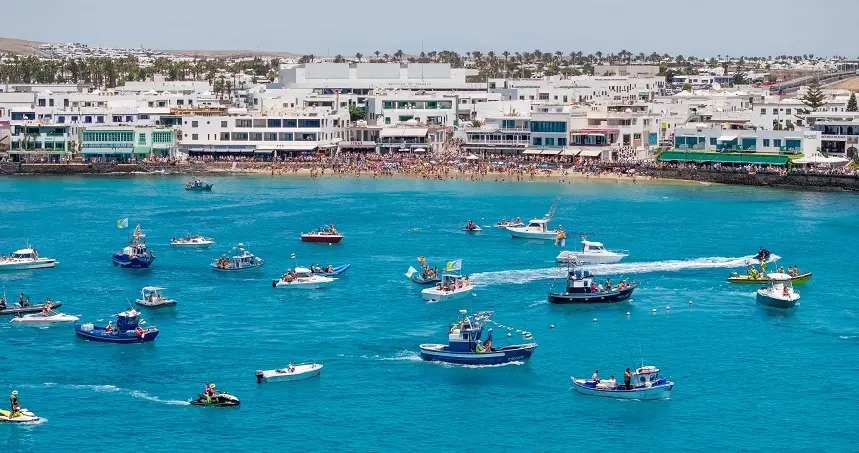 Procesión de Playa Blanca.