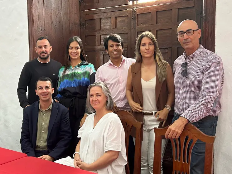 Concejales del PSOE en Teguise.