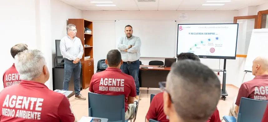 Clausura del curso de agentes medioambientales del Cabildo de Lanzarote.