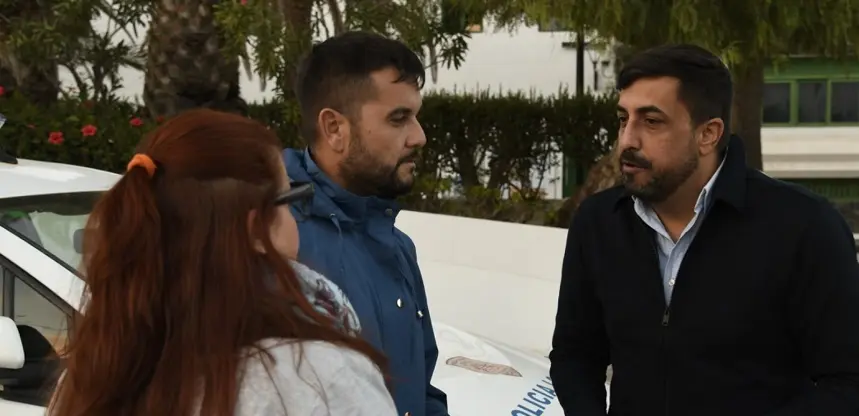 Concejales de CC en San Bartolomé.