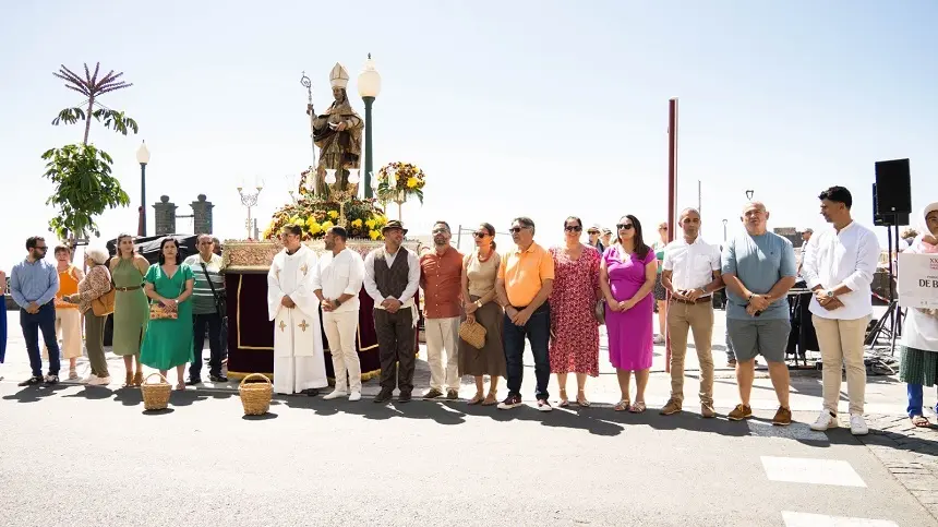 Ofrenda a San Ginés.