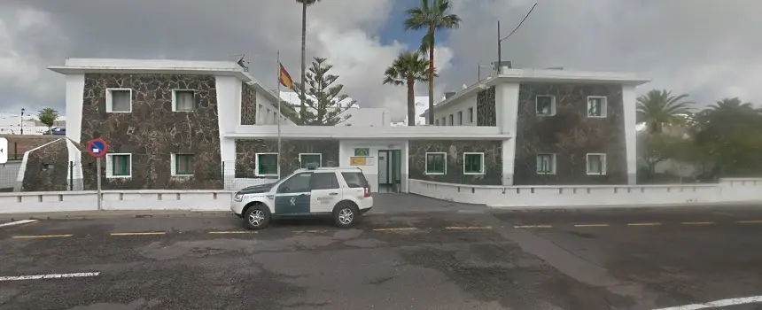 Puesto de la Guardia Civil en San Bartolomé.