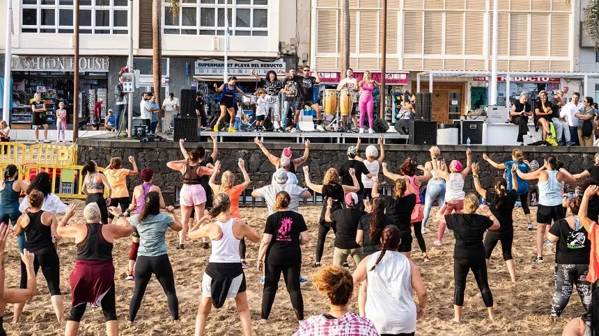 Zumba Beach.