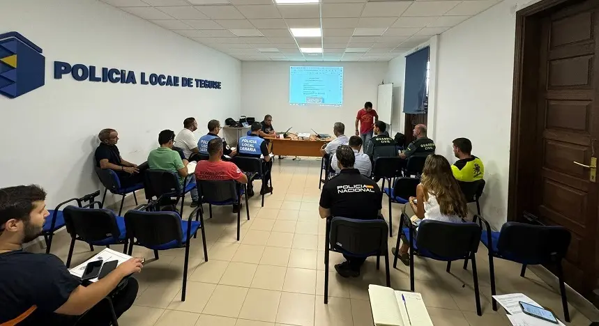 Junta de seguridad de Teguise.