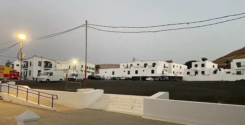 Espacio que tradicionalmente ocupaba la feria.