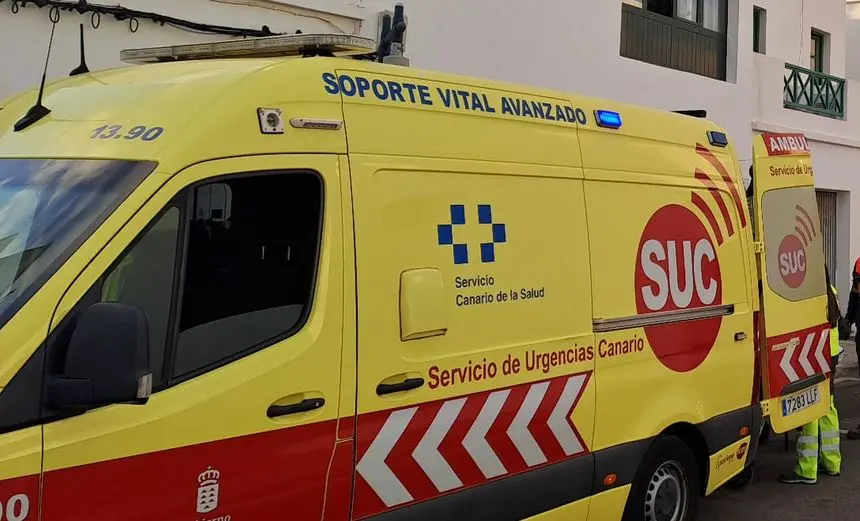 Imagen de archivo de otro servicio realizado por el SUC en Lanzarote.