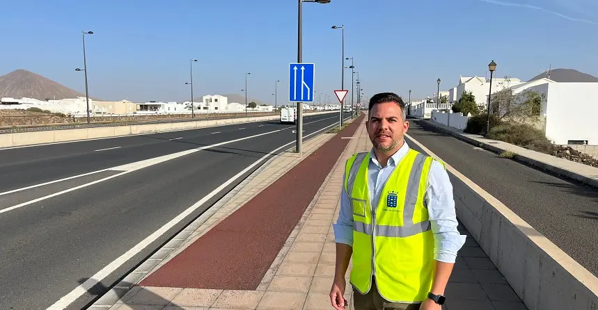 El vicepresidente en la avenida Campoamor.