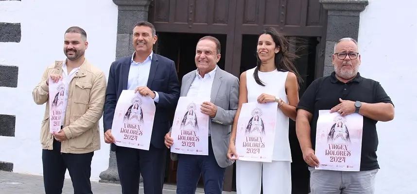 Presentación de las fiestas de Los Dolores.