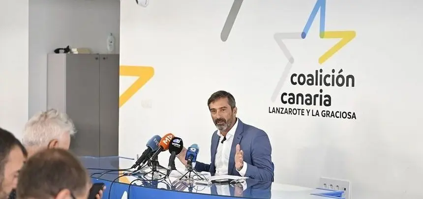 Pedro San Ginés en una comparecencia sobre uno de los asuntos judiciales que mantiene con el PSOE