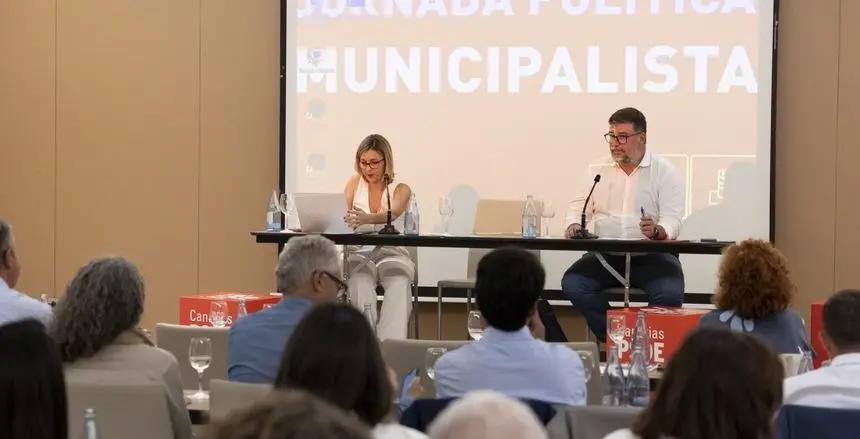 Isidro Pérez durante su intervención