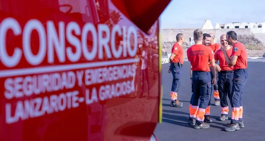 Imagen de un grupo de bomberos del Consorcio