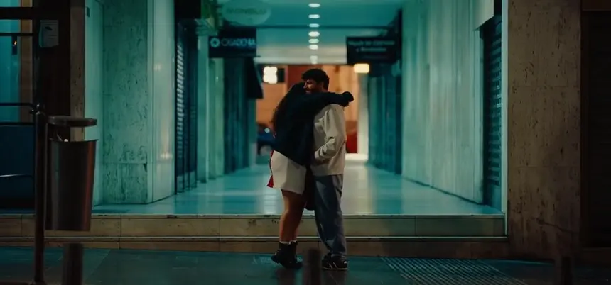 Imagen de una de las escenas de la película rodada en Canarias. 