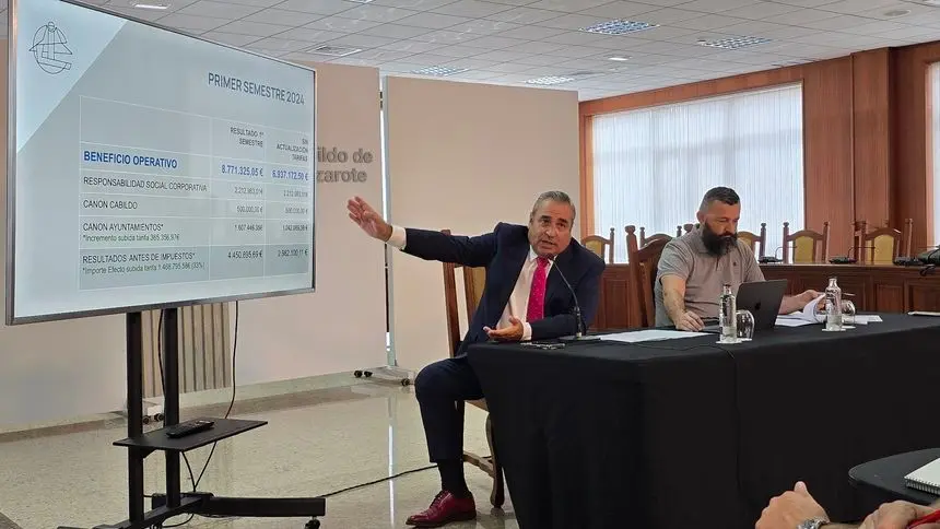 Ángel Vázquez, consejero delegado de los Centros de Arte, Cultura y Turismo del Cabildo de Lanzarote.