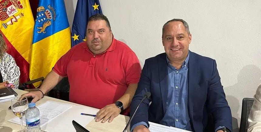 Concejales del PP en el Ayuntamiento de Yaiza.