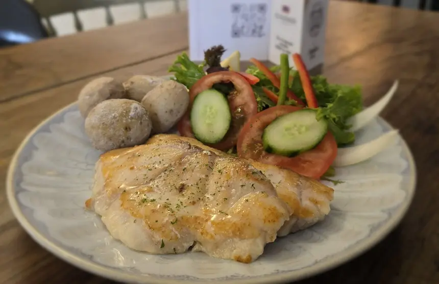Imagen de un plato del menú.