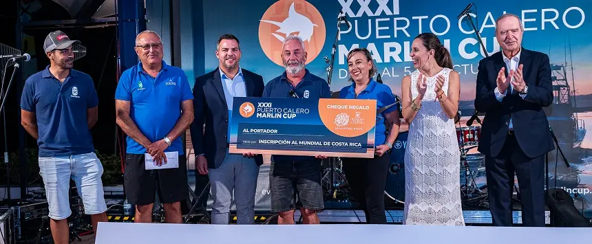 Ganadores de la edición XXXI de la Puerto Calero Marlin Cup.