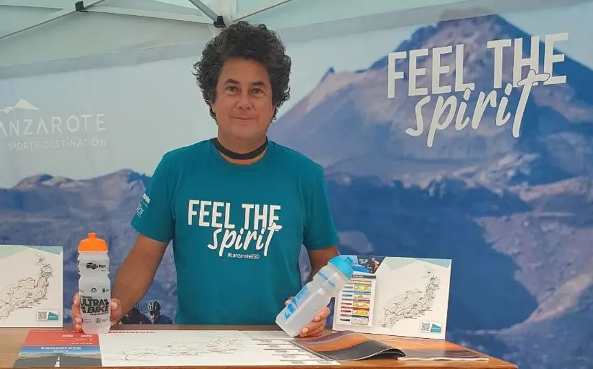 Juan Carlos Albuixech, presidente de la Unión Deportiva Lanzarote y organizador de la Fontbella Lanzarote International Marathon.