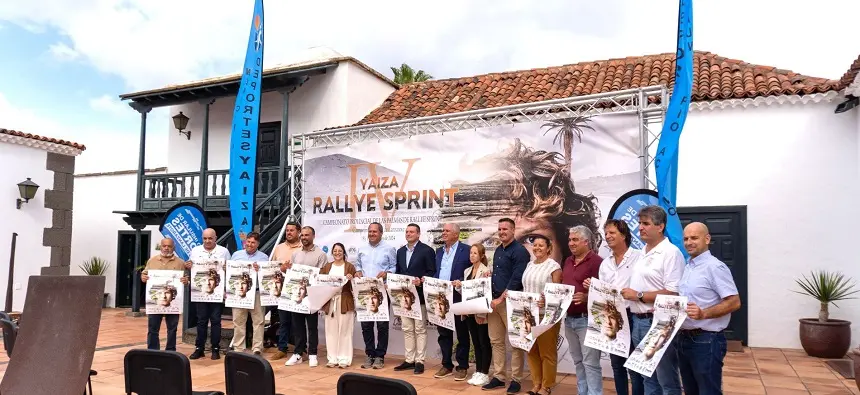 Presentación del Rallysprint de Yaiza.