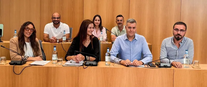 Concejales del PP en el Ayuntamiento de Tías.