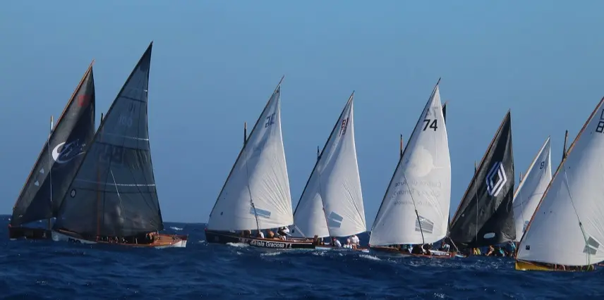 Regata de la Liga Insular de Barquillos de Vela Latina.