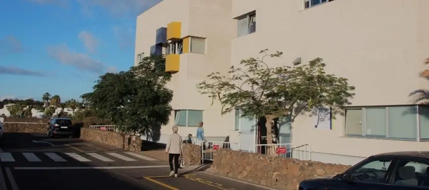 Centro de Salud de Playa Blanca.