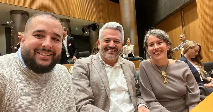 Ariagona González en unas recientes jornadas en el Congreso de los Diputados sobre "Mujeres en puestos de poder".