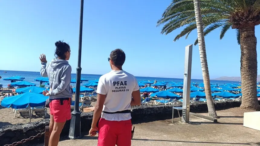 Alumnos del PFAE en Tías.