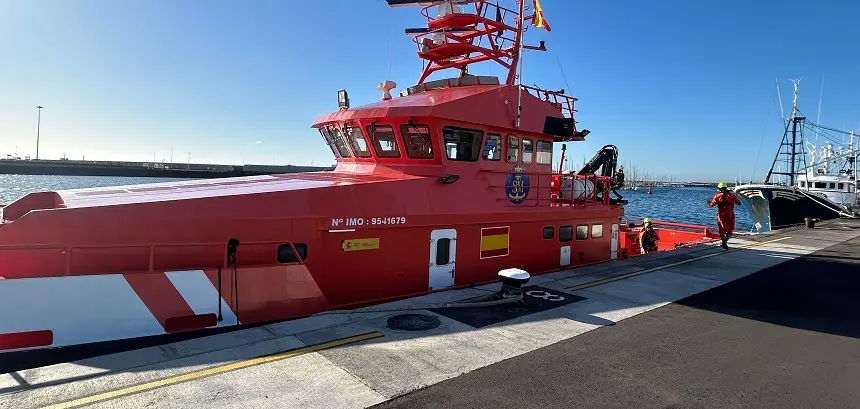Embarcación de Salvamento Marítimo.