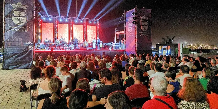 El público disfrutó con las actuaciones en el Festival de Noches de Bohemia, celebrado este fin de semana en Arrecife