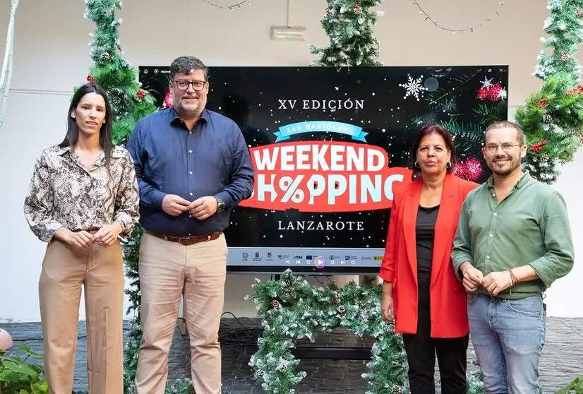 Presentación de la San Bartolomé Weekend Shopping 2024.