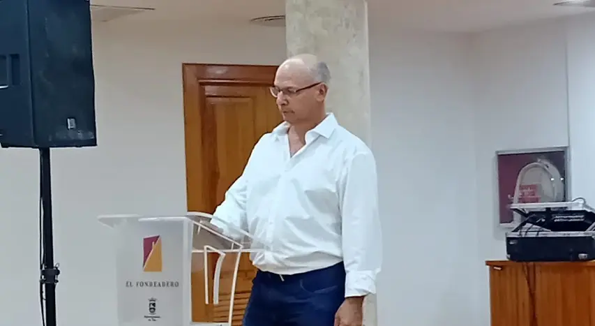Marcos de León, nuevo presidente de la Federación Insular de Lucha Canaria de Lanzarote.