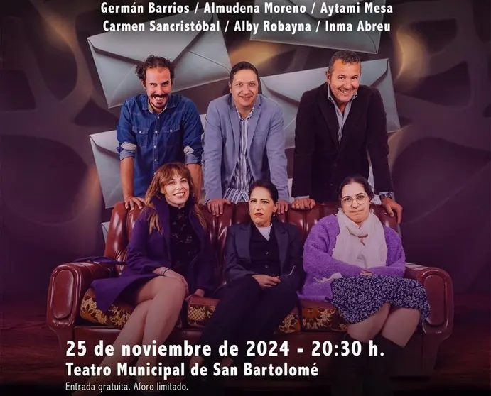 Cartel de la obra teatral Bajo Terapia.