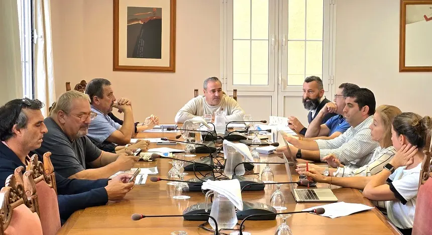 Imagen del encuentro del Consejo de Administración de los Centros.