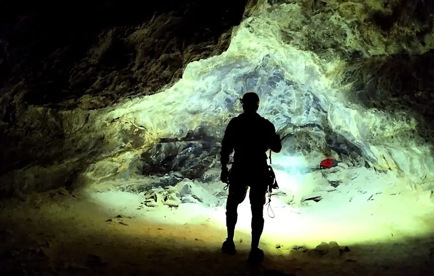 Imagen del interior del tubo.