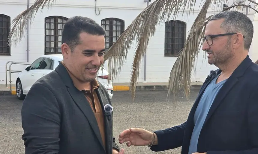 Yoné Caraballo y Marcos Lemes
