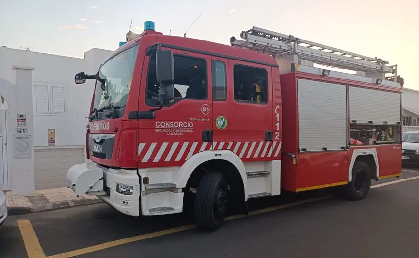 Imagen del lugar en el que se produjo la asistencia de los bomberos.