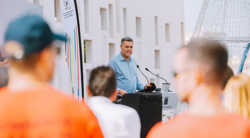 Francisco Aparicio, consejero de Seguridad y Emergencias del Cabildo de Lanzarote.