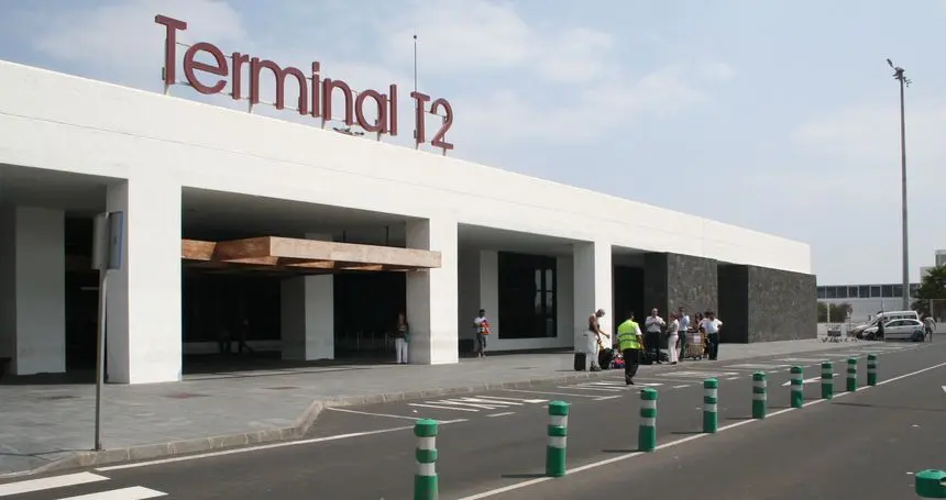 Imagen de la segunda terminal del aeropuerto de Lanzarote.