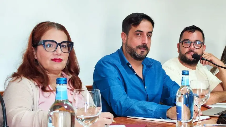 Imagen de los concejales de CC.