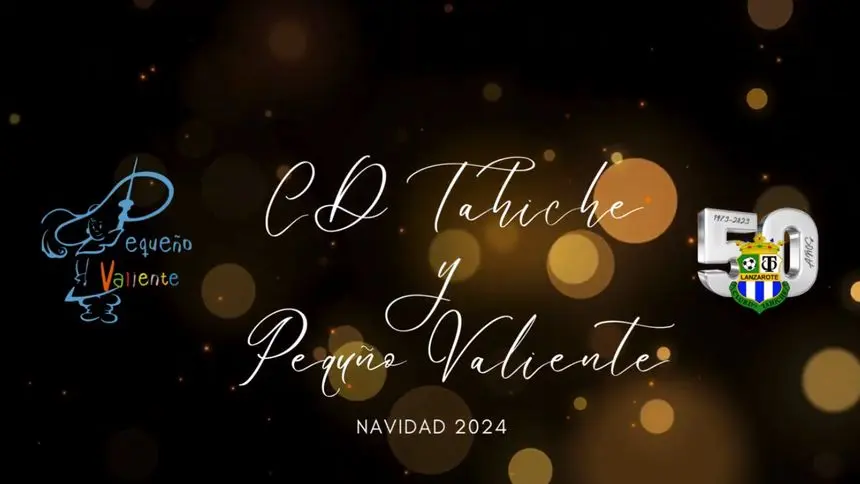 Acto solidario del CD Tahíche.