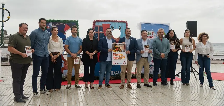 Presentación programa de Navidad de Arrecife.